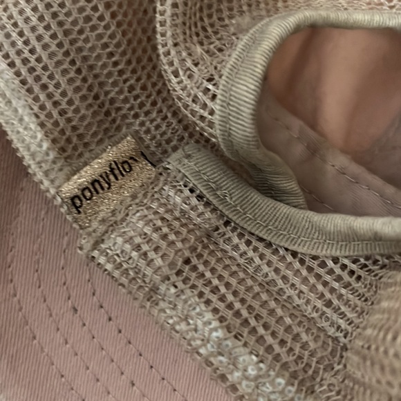 Ponytail Baseball Hat or Cap: Distressed - Picture 6 of 7